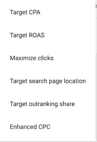 Bid strategies of ppc